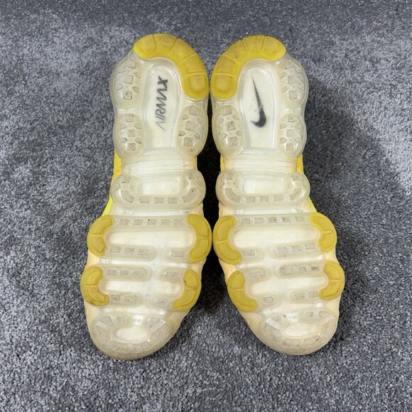 Nike Air VaporMax Moc 2 AJ6599-700 Women’s Size 8.5 Yellow Running Shoes Used - Picture 8 of 10